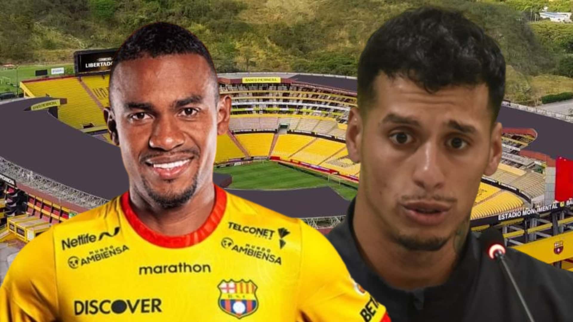 Dixon Arroyo y Jesús Trindade