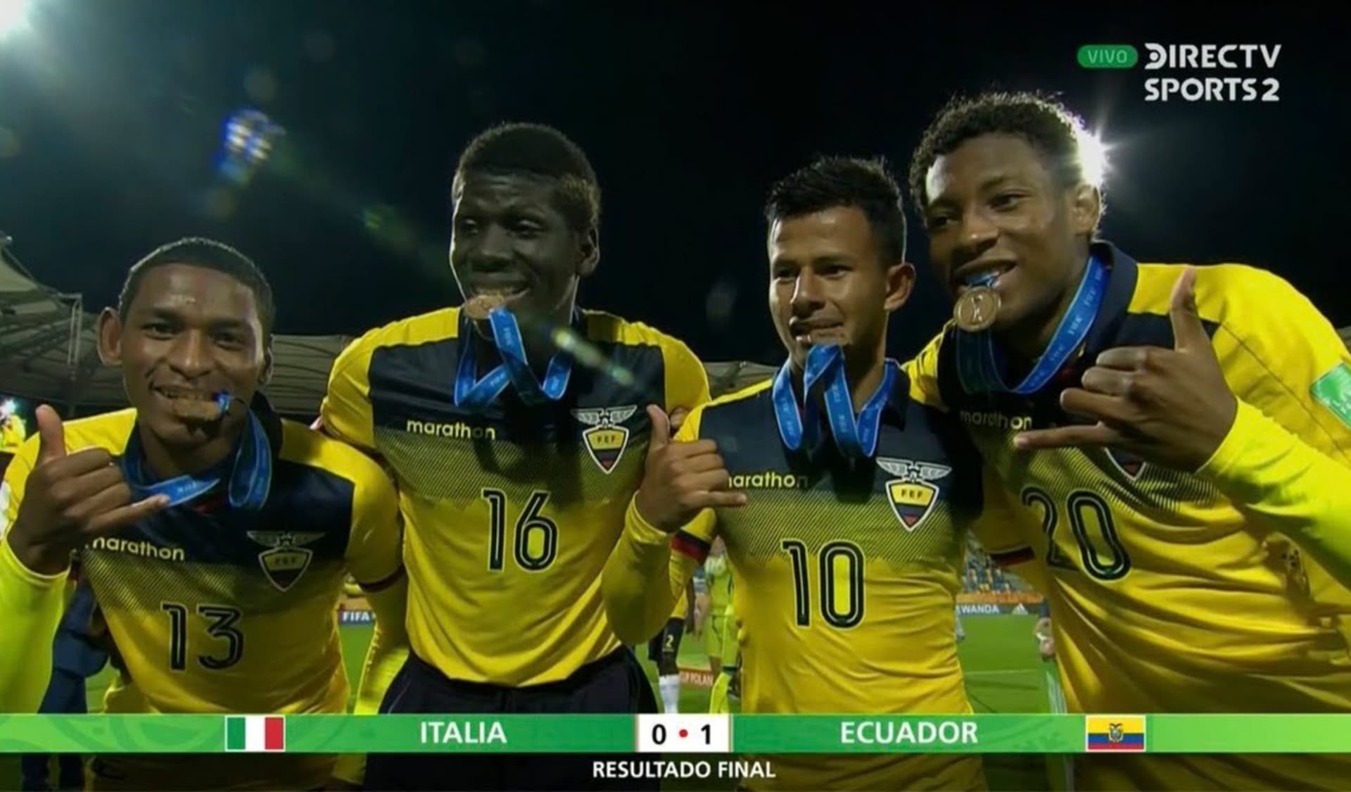 Ecuador logró el tercer lugar en el Mundial de Polonia 2019