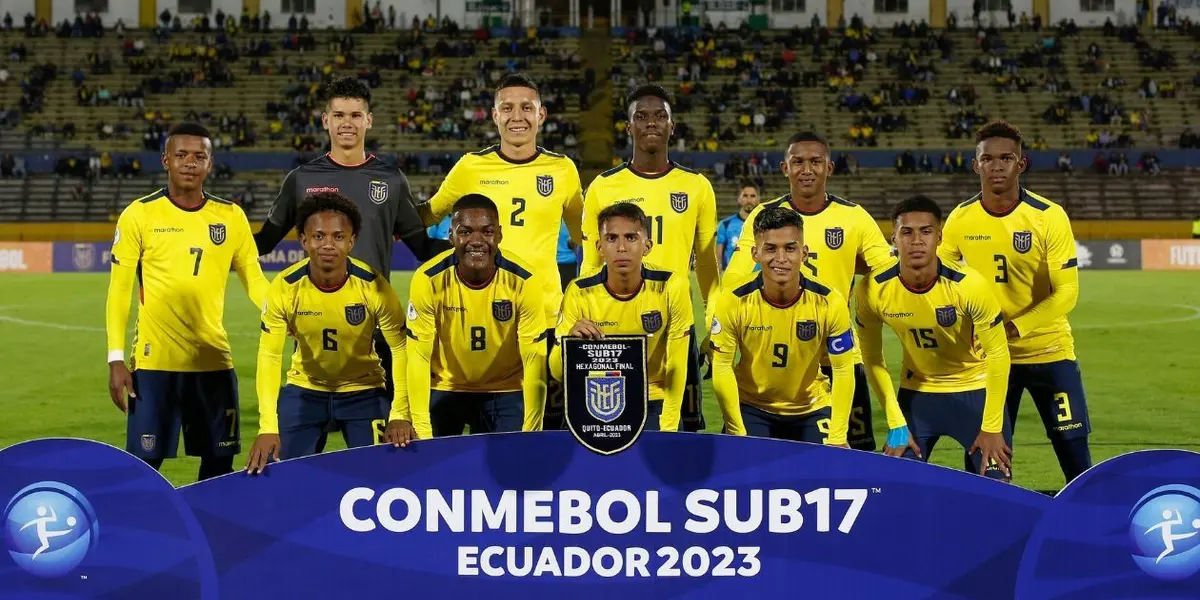 Ecuador quiere quedar campeón del Sudamericano Sub 17 en casa.