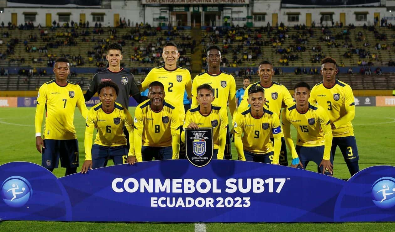 Ecuador quiere quedar campeón del Sudamericano Sub 17 en casa.