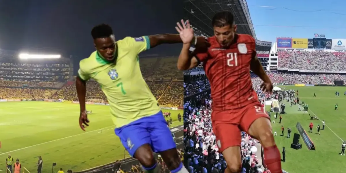 Ecuador vs Brasil / Foto de: Nación Fútbol Ecuador