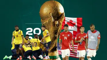 Ecuador y Chile / Foto de: Nación Fútbol Ecuador