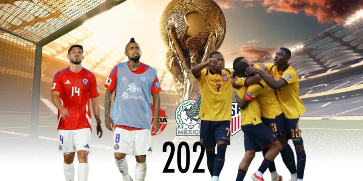 Ecuador y Chile / Foto de: Nación Fútbol Ecuador