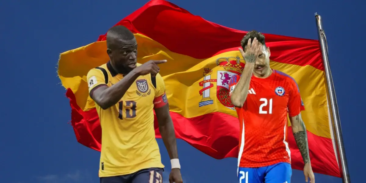 Ecuador y Chile / Foto de: Nación Fútbol Ecuador