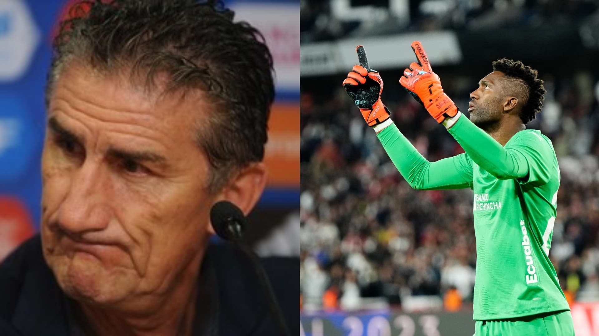 Edgardo Bauza y Alexander Domínguez