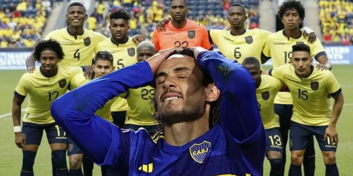 Edinson Cavani / Foto de: Nación Fútbol Ecuador