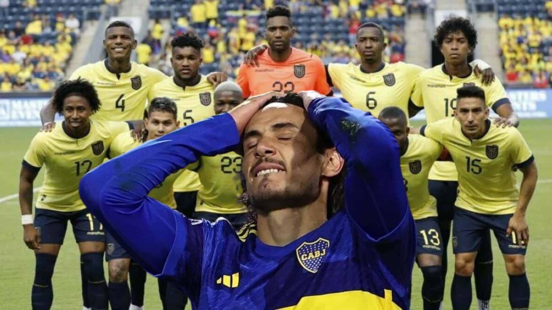 Edinson Cavani / Foto de: Nación Fútbol Ecuador