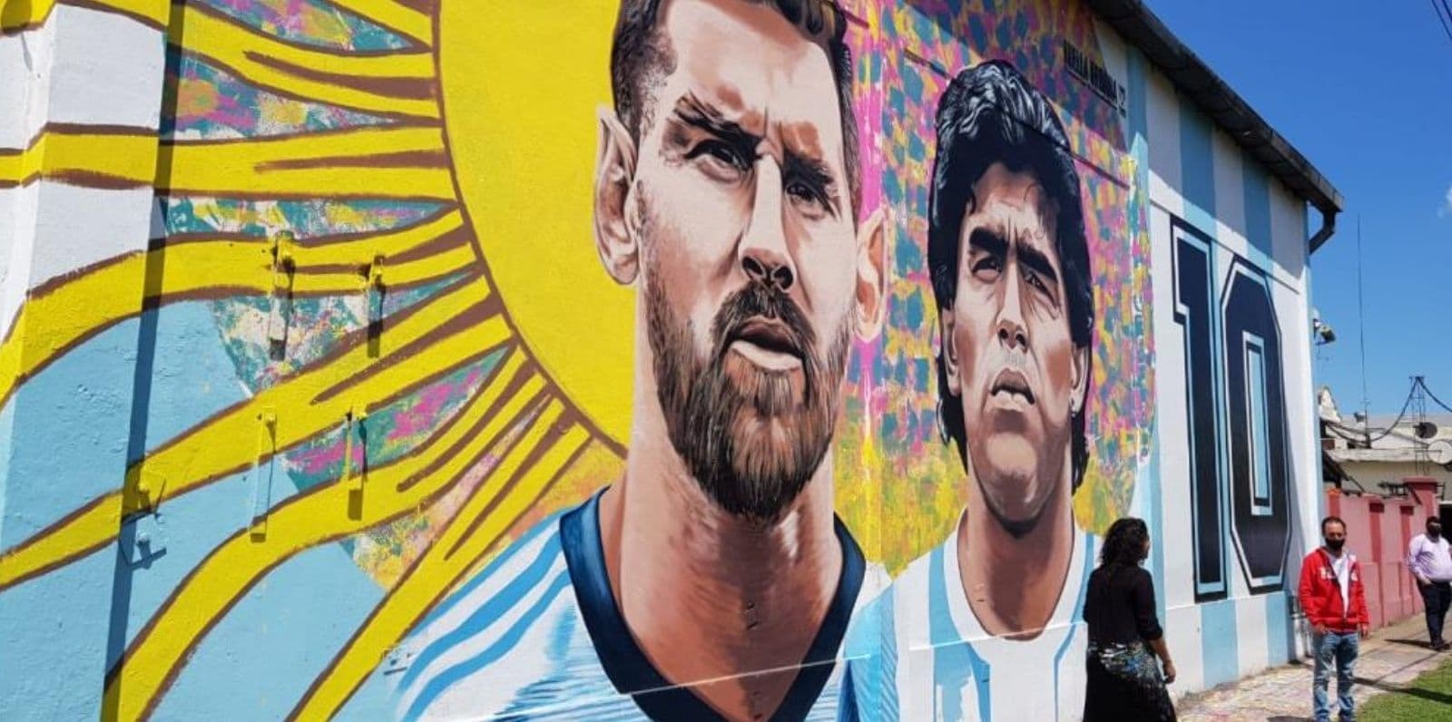 El campeón de Ecuador que tiene un mural en Argentina