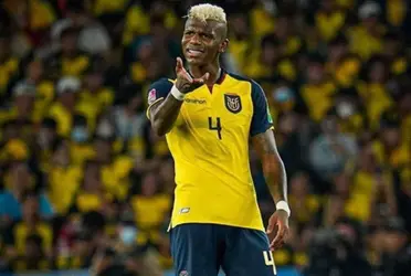 El defensor ecuatoriano defendió el trabajo realizado por Félix Sánchez Bas.