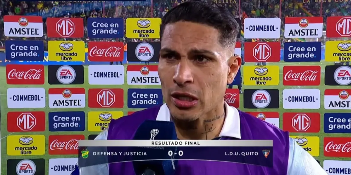 El delantero de Liga sorprendió con sus declaraciones después de eliminar a Defensa y Justicia