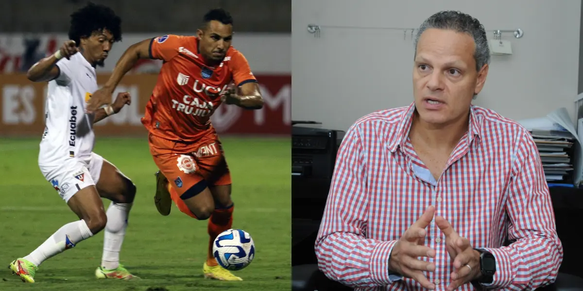 Esteban Paz mostró preocupación por arbitraje para Liga de Quito en Sudamericana
