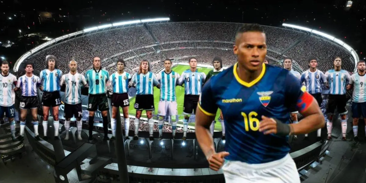 El ex jugador argentino con el que se reunió Antonio Valencia tras la derrota de la Tri