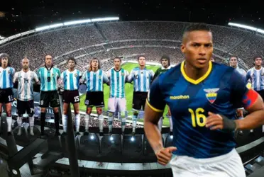 El ex jugador argentino con el que se reunió Antonio Valencia tras la derrota de la Tri