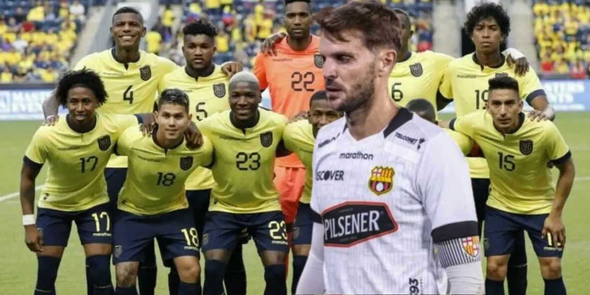 El gesto de Burrai luego de la victoria ante Liga de Quito