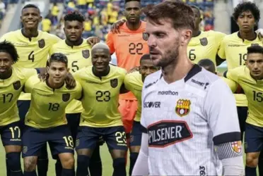 El gesto de Burrai luego de la victoria ante Liga de Quito