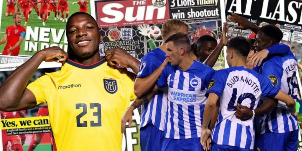 El jugador del Brighton que la prensa inglesa le dice el nuevo Moisés Caicedo