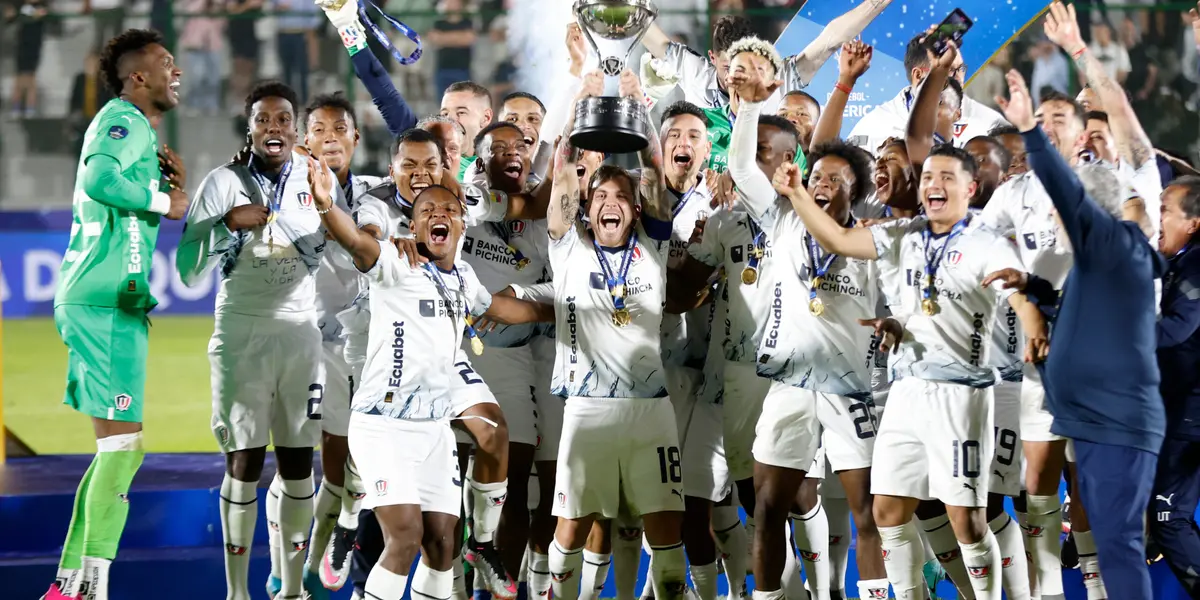 El jugador fue la figura del equipo en la final de la Copa Sudamericana ante Fortaleza