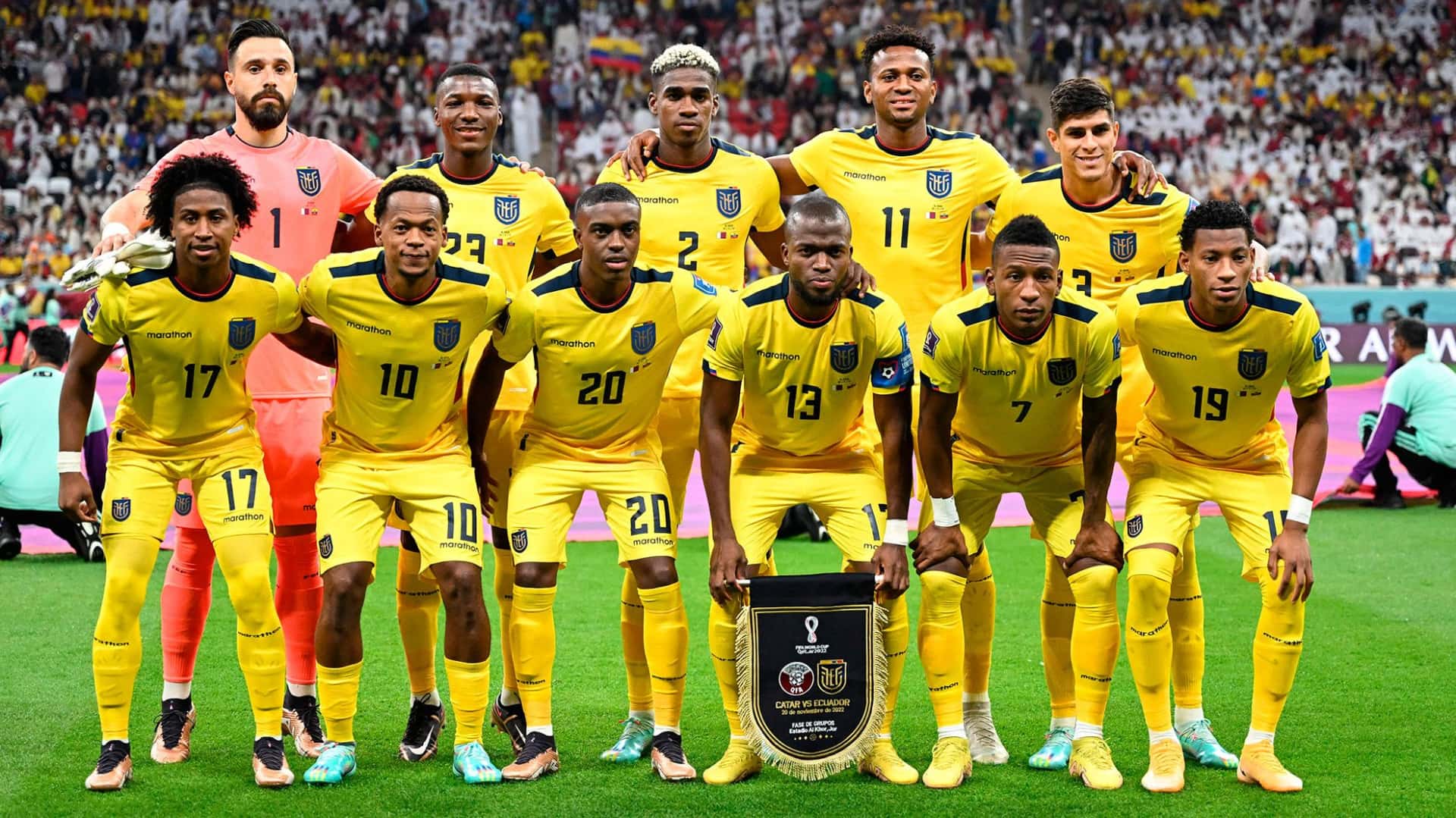 El jugador fue titular junto a Ecuador en el Mundial de Qatar 2022