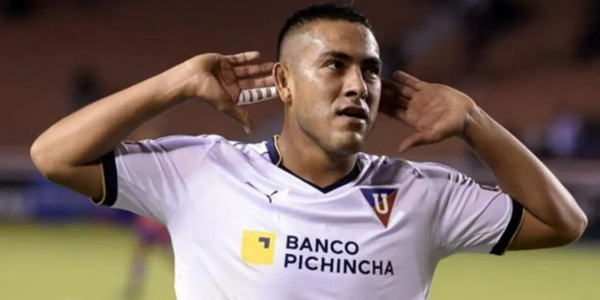 El jugador otavaleño le respondió a Diego Castro, Gerente de la U.