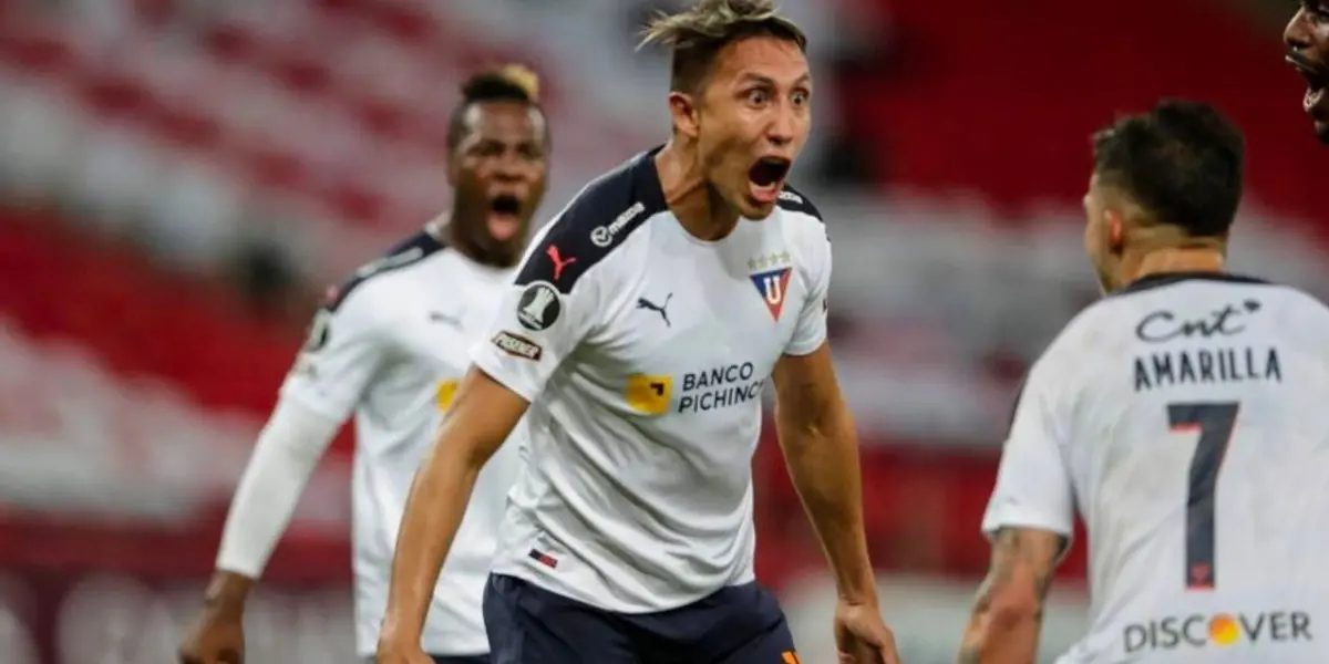 El mariscal arremete contra su ex equipo Liga de Quito