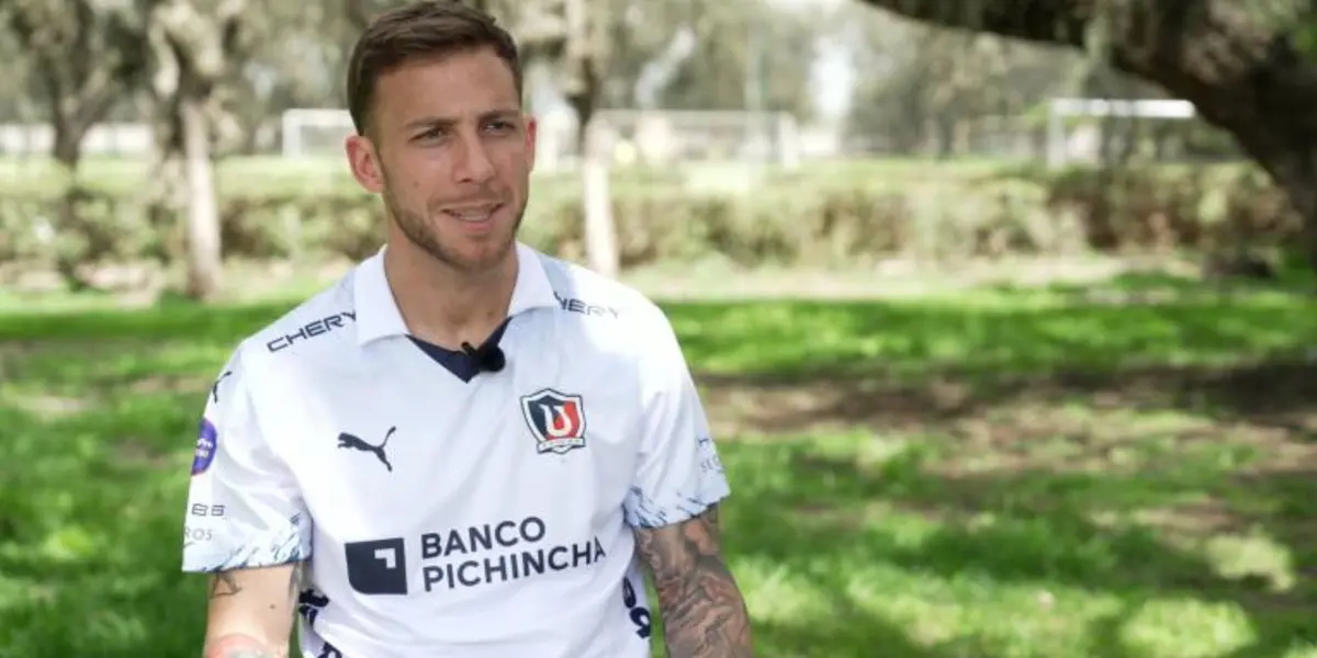 El mensaje de Ezequiel Piovi a un jugador de Liga de Quito