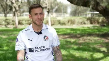 El mensaje de Ezequiel Piovi a un jugador de Liga de Quito