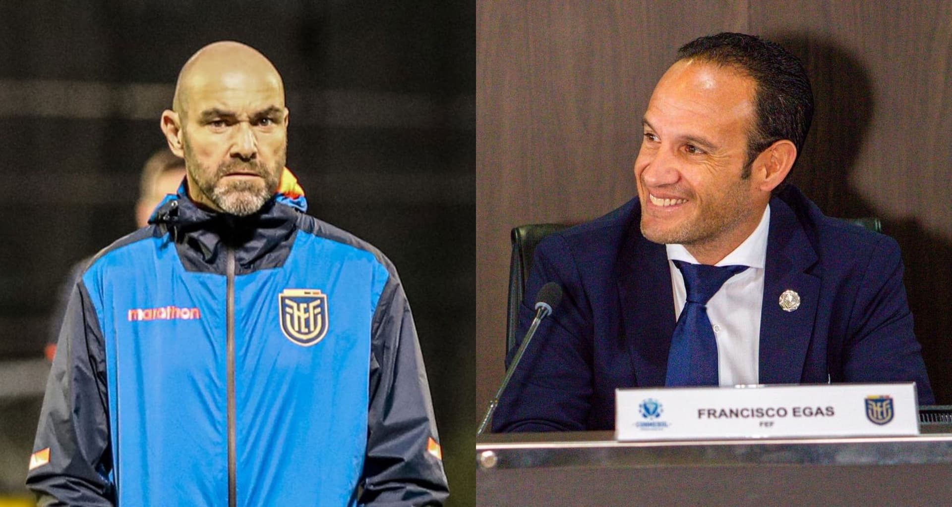 El presidente de la Federación Ecuatoriana de Fútbol reconoce el trabajo del cuerpo técnico.