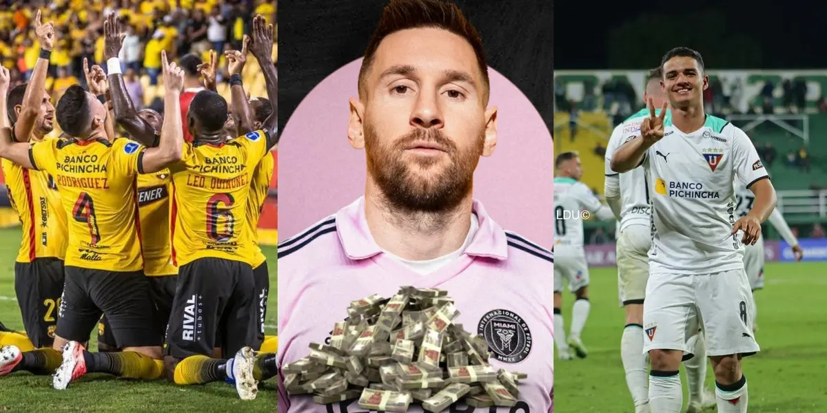 El sueldo de Messi en la MLS alcanzaría para comprar a Barcelona SC y LDU