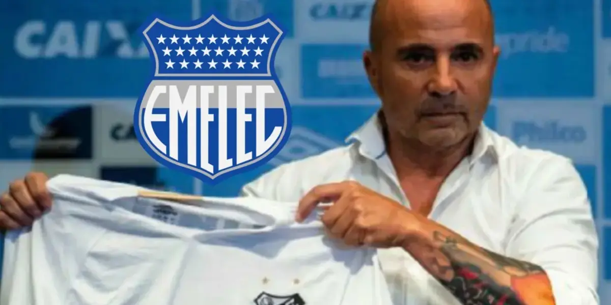 Emelec-Jorge Sampaoli / Foto: El Futbolero Ecuador