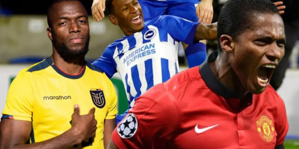 Enner Valencia, Pervis Estupiñán y Antonio Valencia