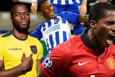 Enner Valencia, Pervis Estupiñán y Antonio Valencia