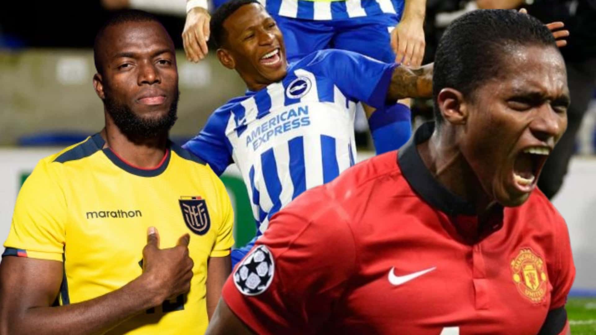 Enner Valencia, Pervis Estupiñán y Antonio Valencia