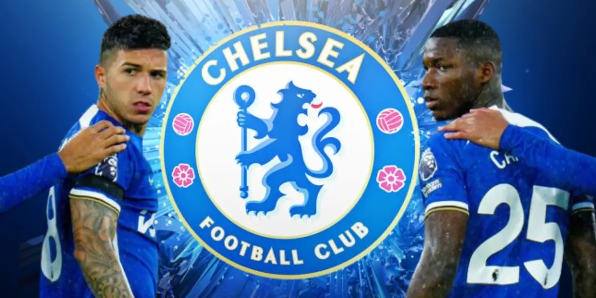 Enzo Fernández y Moisés Caicedo