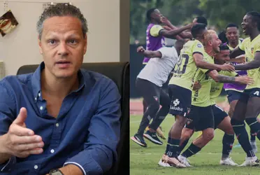 Estaban Paz habló luego de la trabajada victoria de Liga de Quito ante Guayaquil City, en los minutos finales