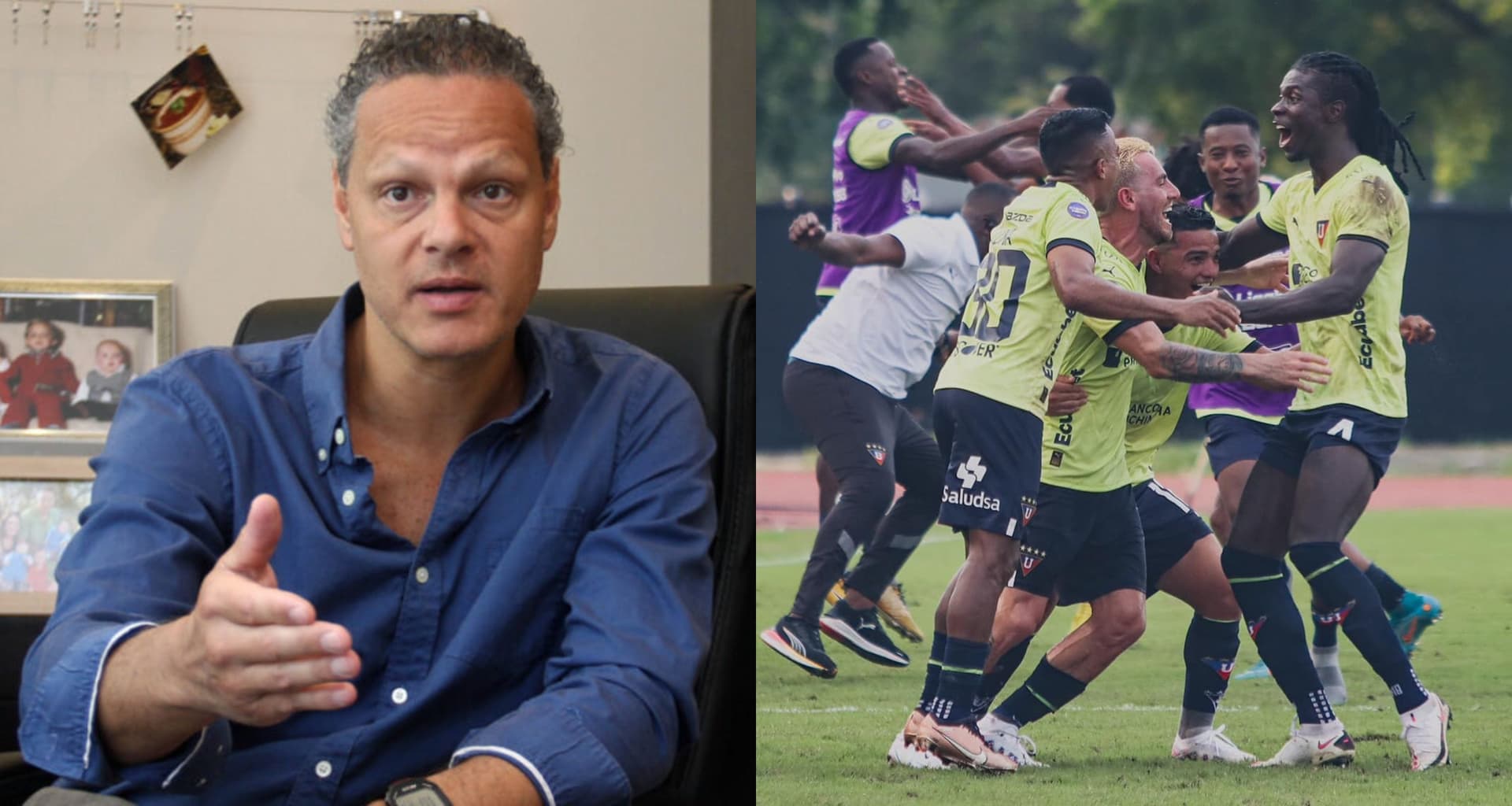 Estaban Paz habló luego de la trabajada victoria de Liga de Quito ante Guayaquil City, en los minutos finales