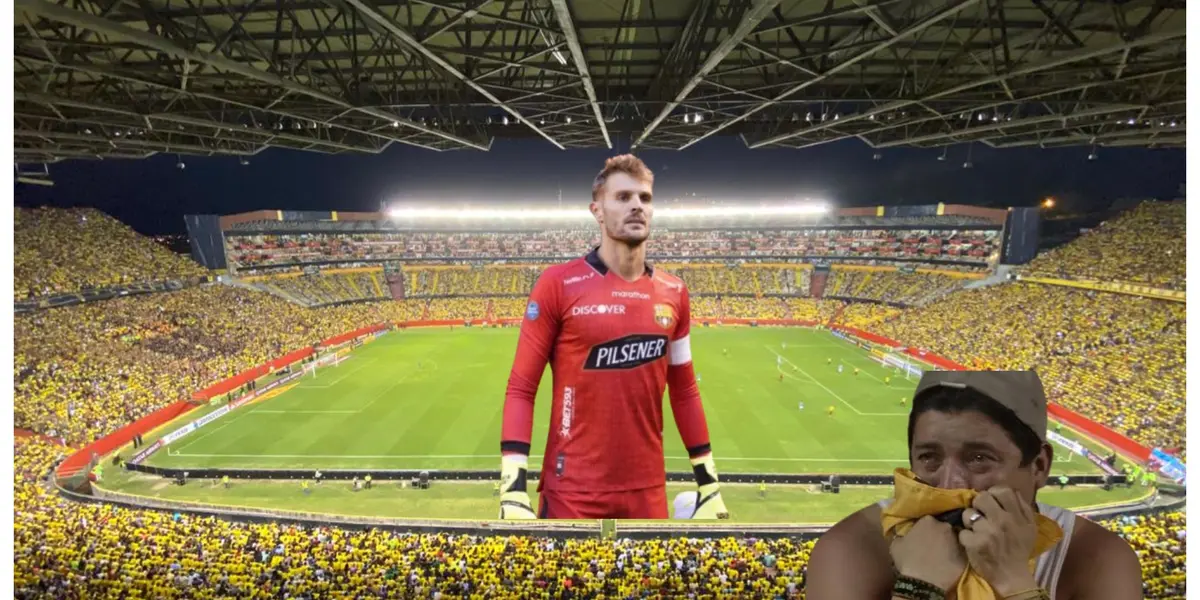 Estadio de Barcelona SC y Javier Burrai