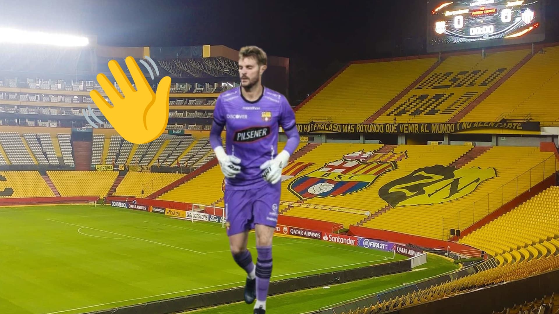 Estadio de BSC. Foto: Olé