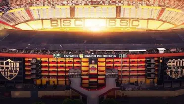 Estadio Monumental . FOTO: Ecuavisa