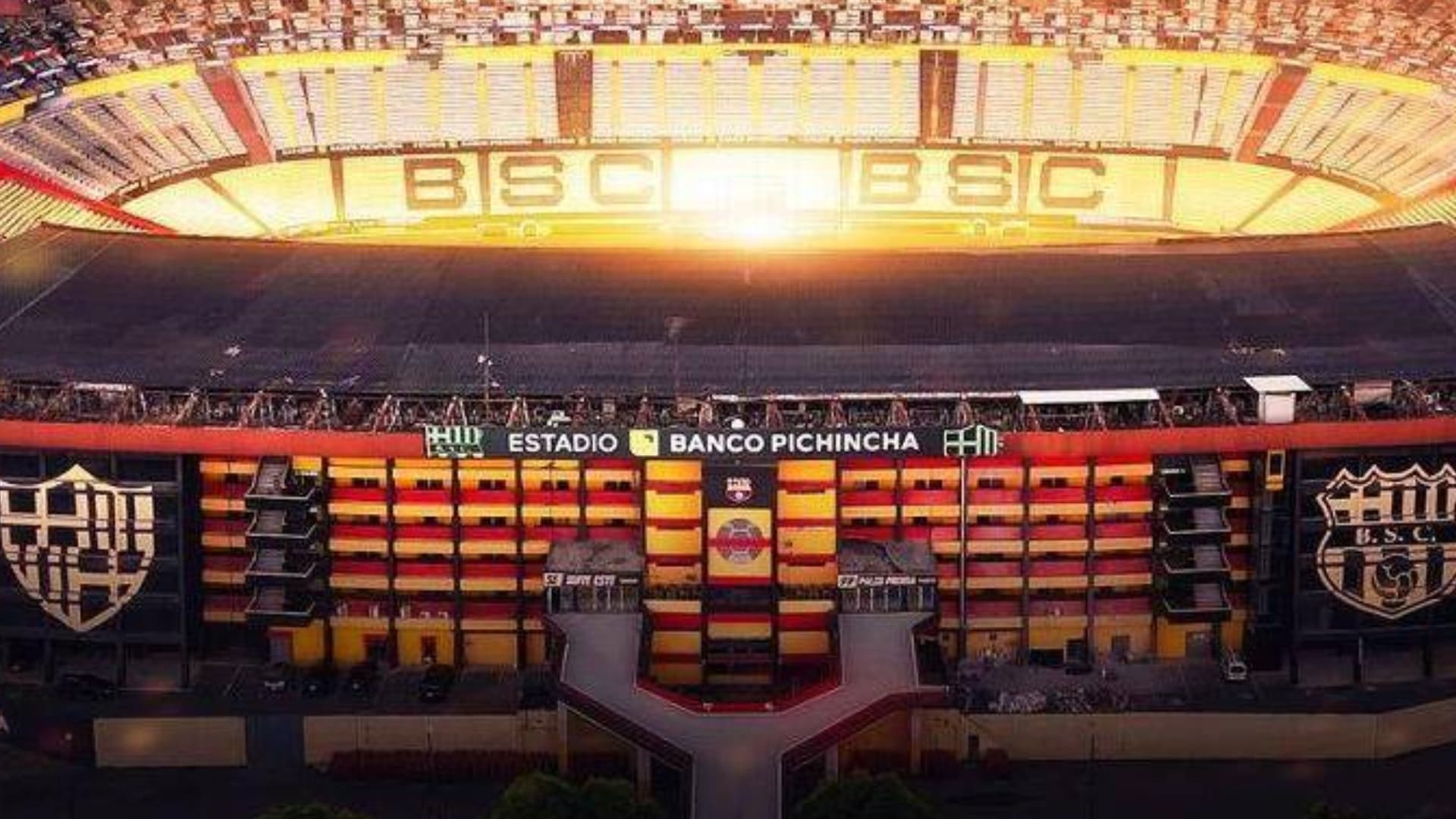 Estadio Monumental . FOTO: Ecuavisa