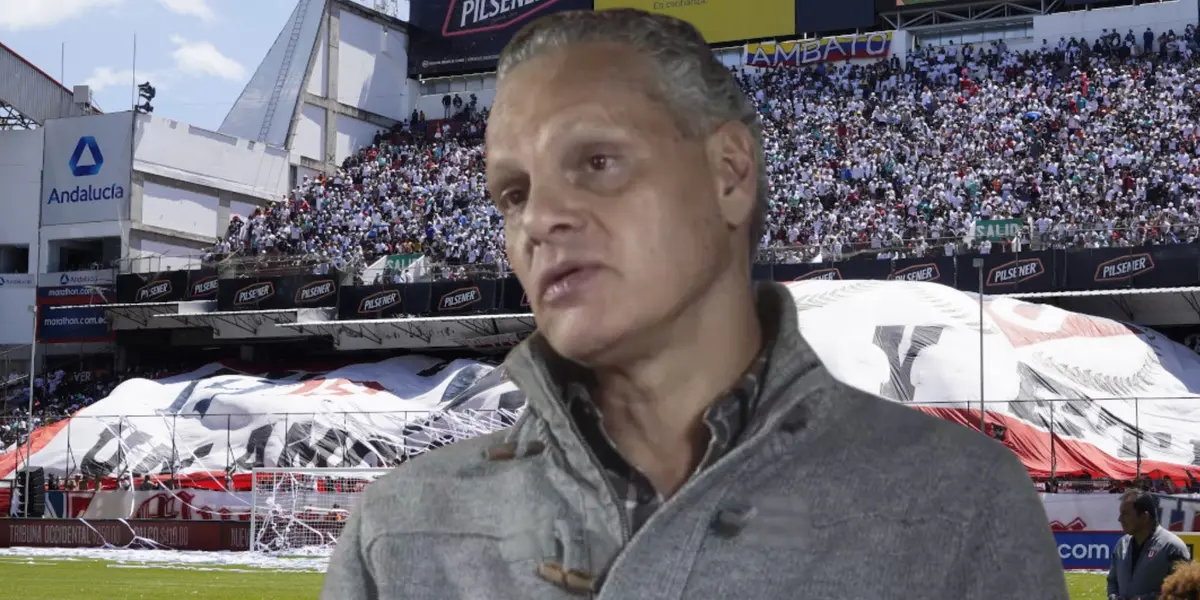 Esteban Paz dirigente de LDU