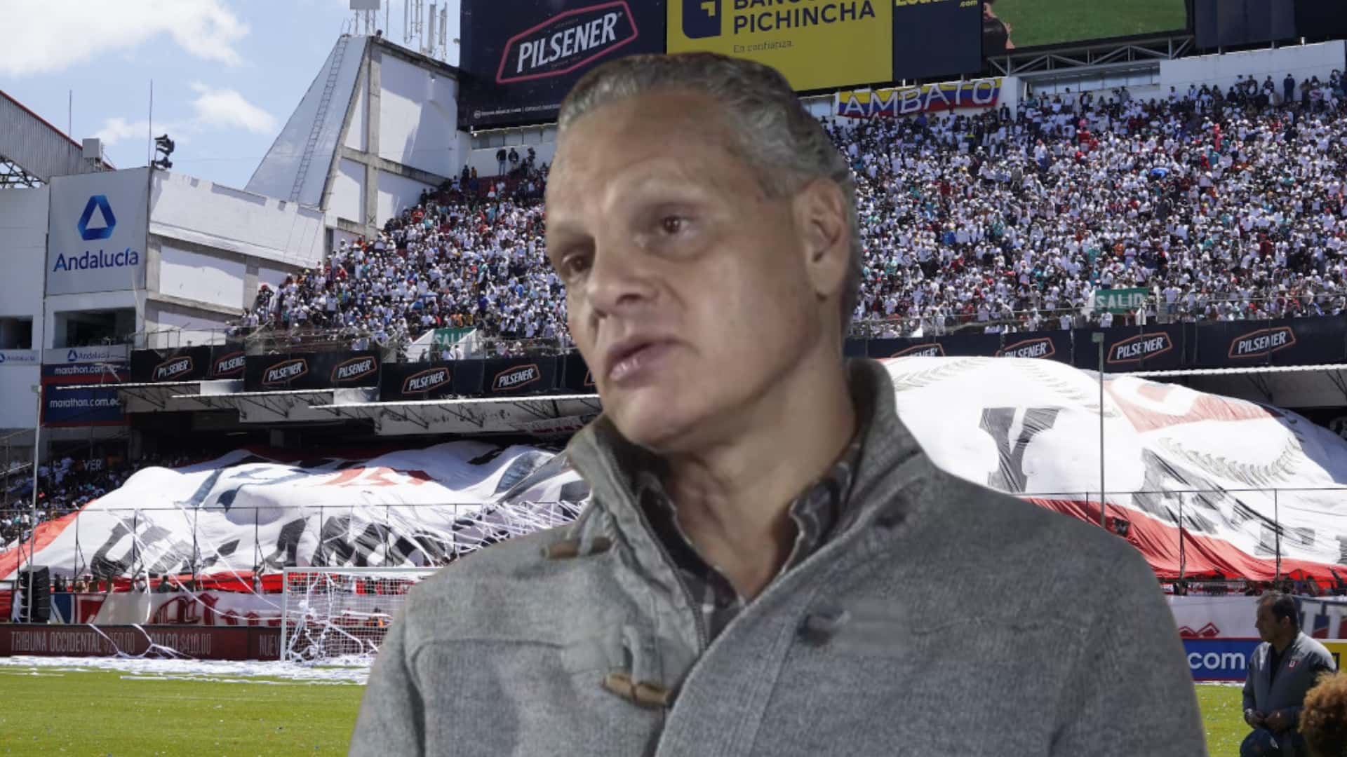 Esteban Paz dirigente de LDU