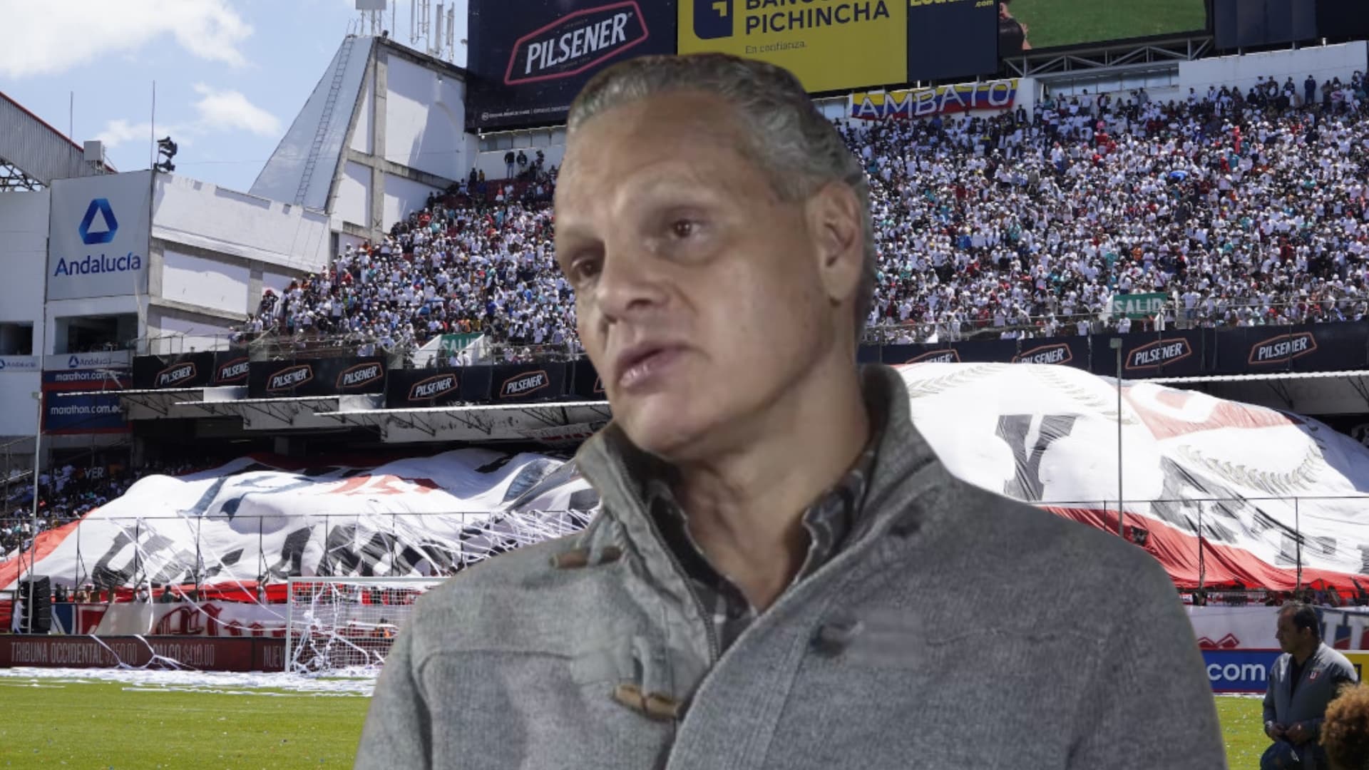 Esteban Paz dirigente de LDU