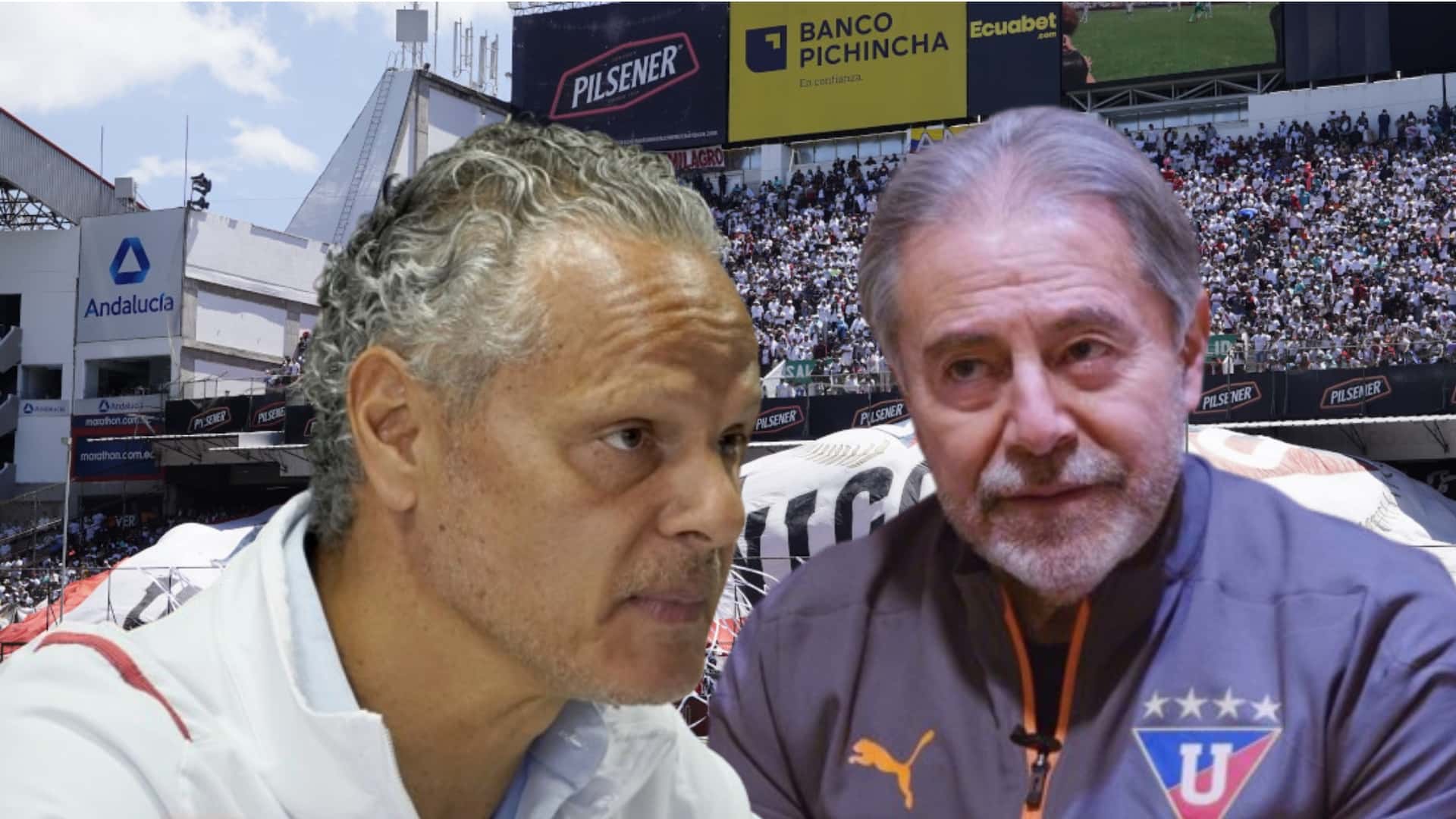 Esteban Paz e Isaac Álvarez