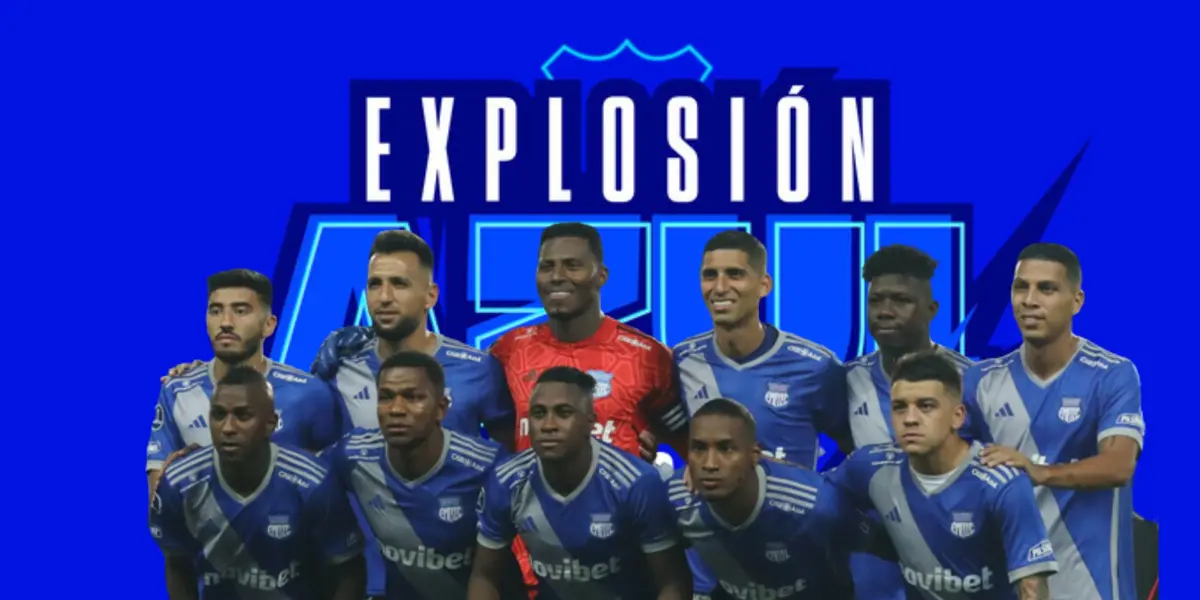 Explosión Azul u equipo de Emelec