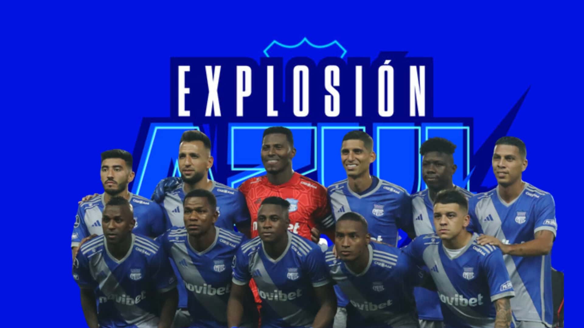 Explosión Azul u equipo de Emelec