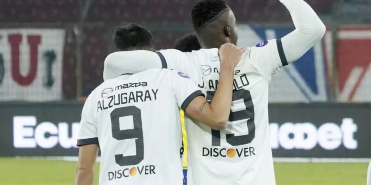 Explosiva goleada del cuadro albo por Liga Pro