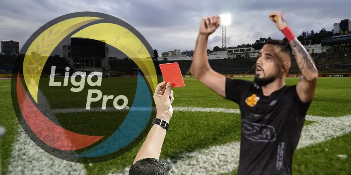 Expulsaron a Fydriszewski después de marcar un gol con Barcelona SC