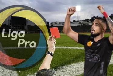 Expulsaron a Fydriszewski después de marcar un gol con Barcelona SC