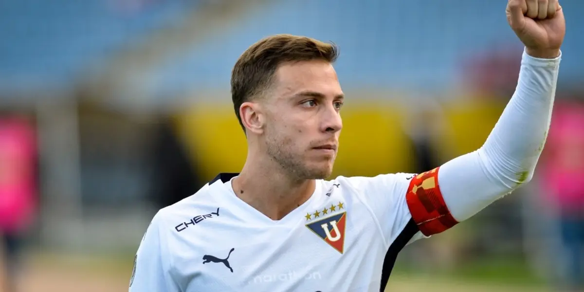 Ezequiel Piovi. FOTO: Liga de Quito