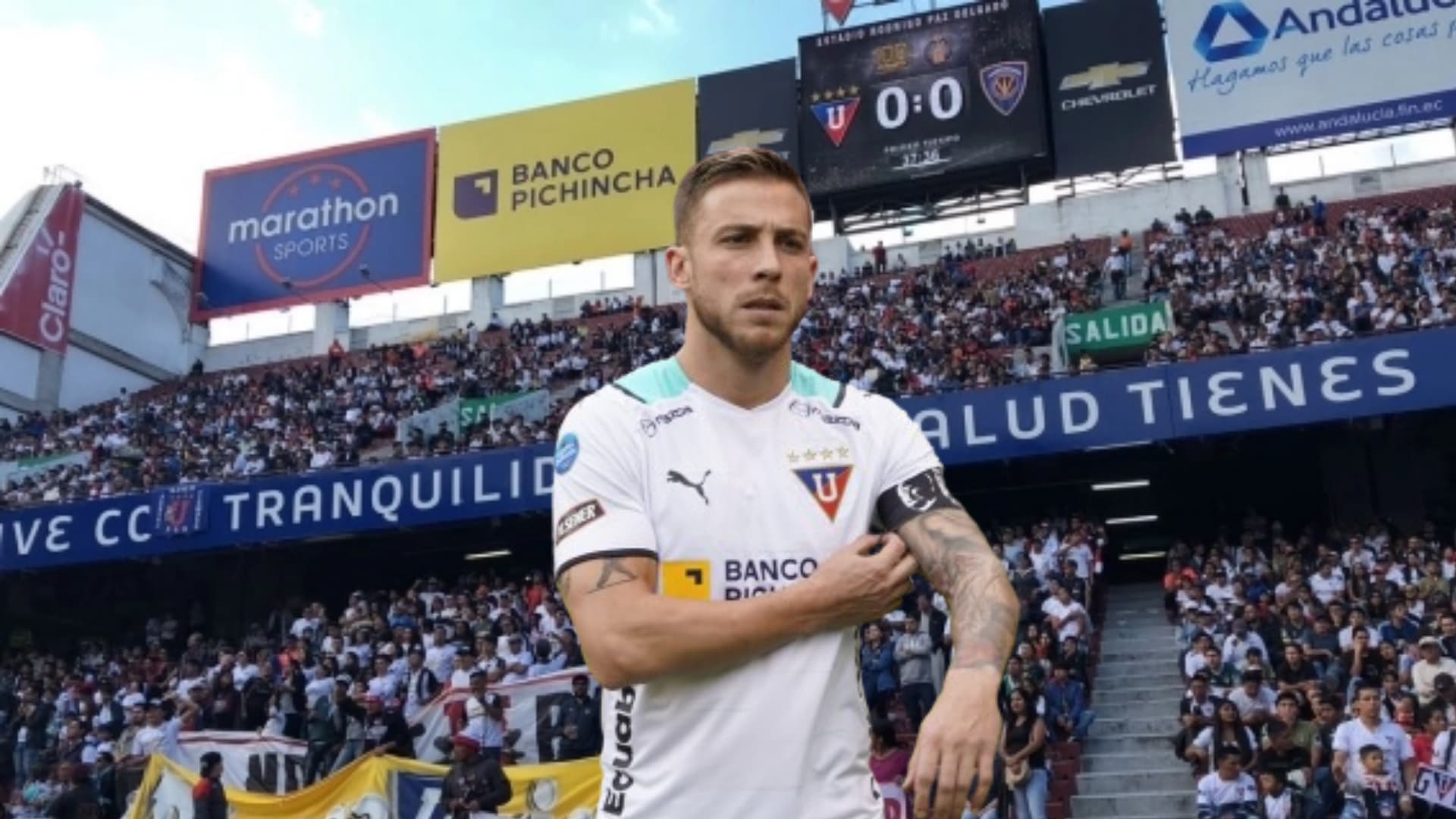 Ezequiel Piovi jugador de LDU